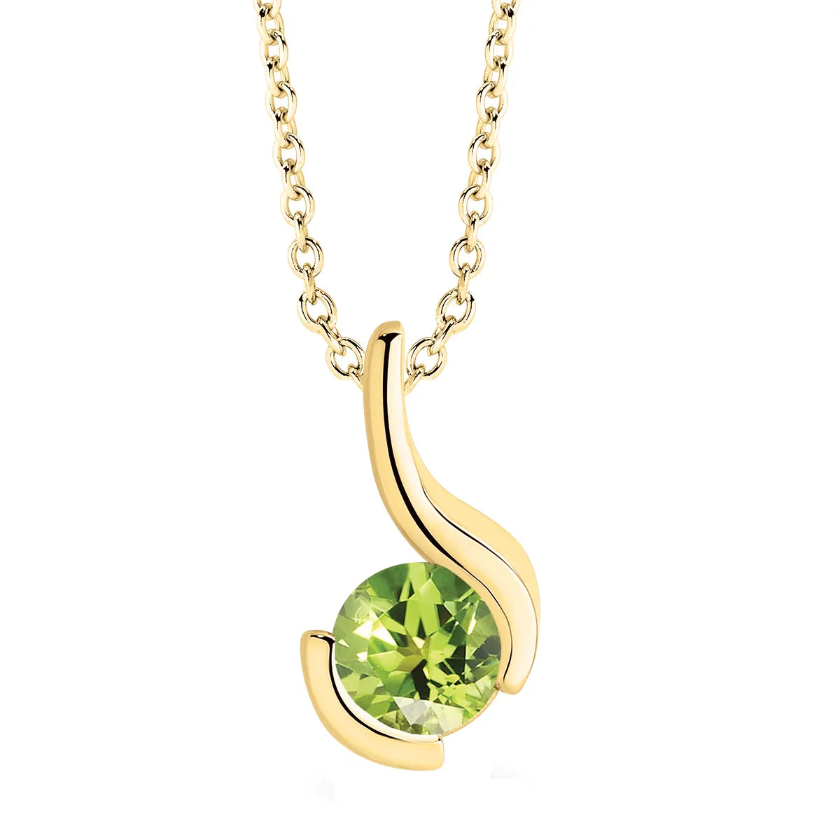 18Y Peridot Pendant