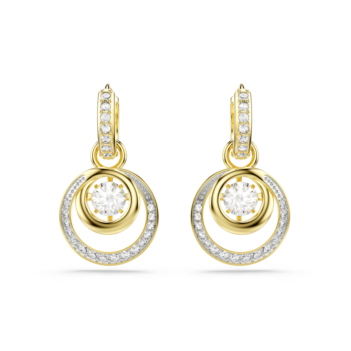 Hyperbola drop earrings