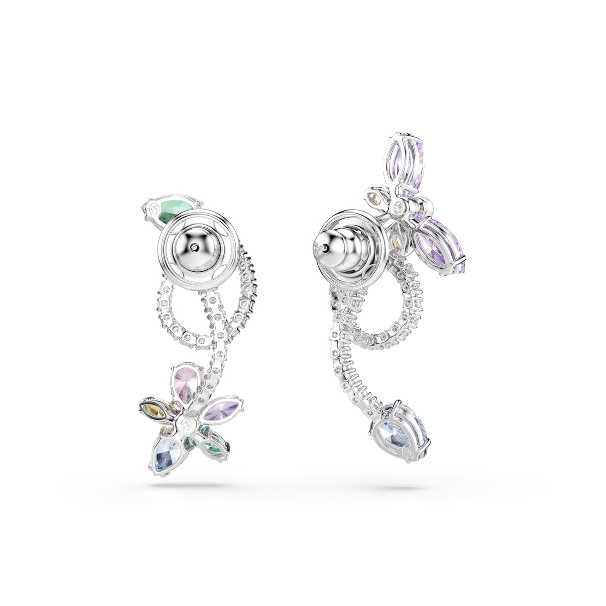 Ariana Grande x Swarovski drop earrings with ear jacket