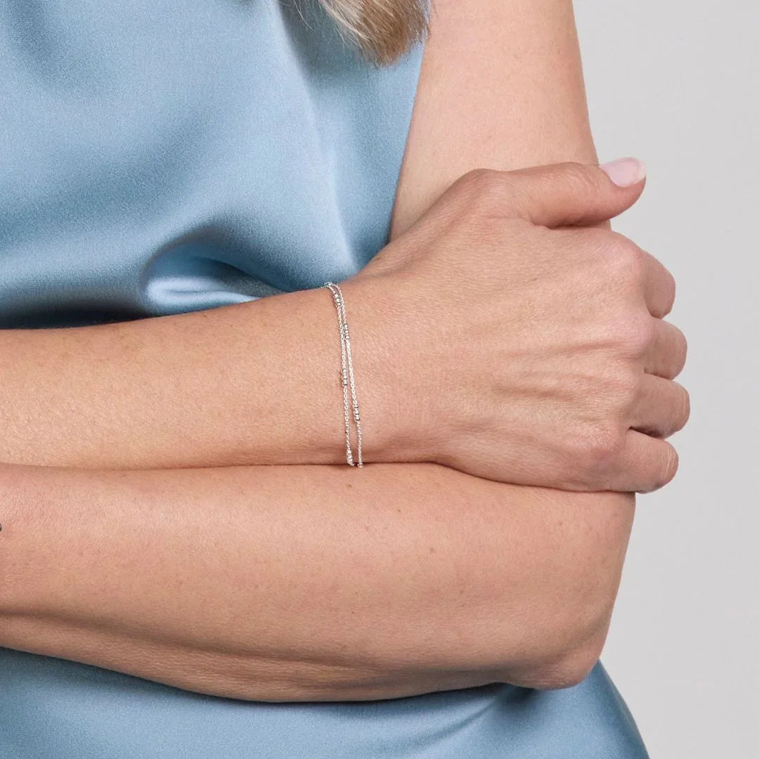 NAJO Halcyon Silver Bracelet (18.5cm+ext)