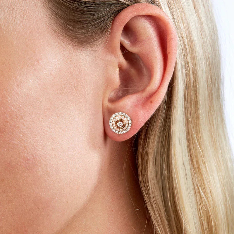 Pink Diamond Ayla Earrings