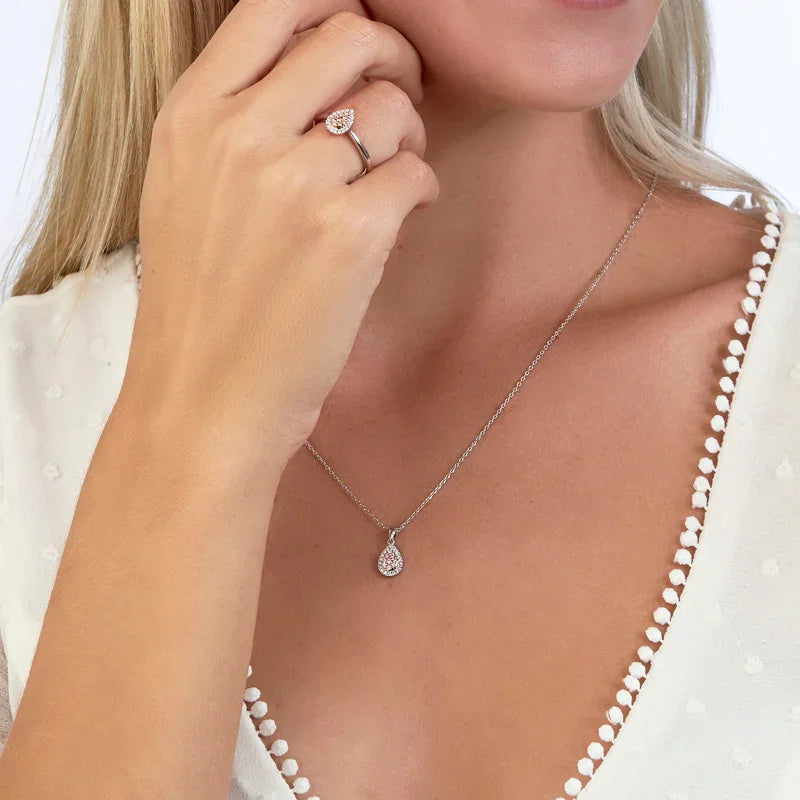 Pink Diamond Talullah Necklace