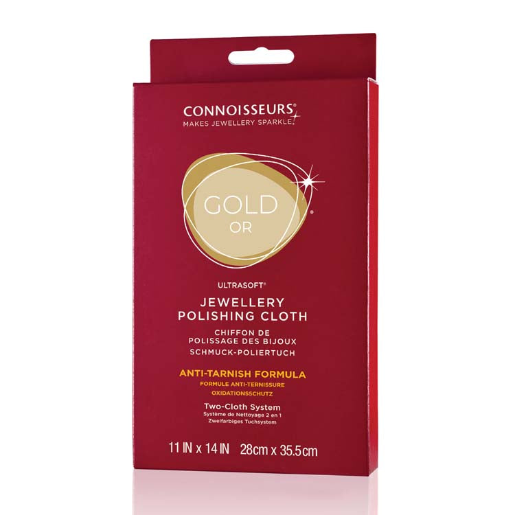 Connoisseurs UltraSoft® Gold Jewellery Polishing Cloth