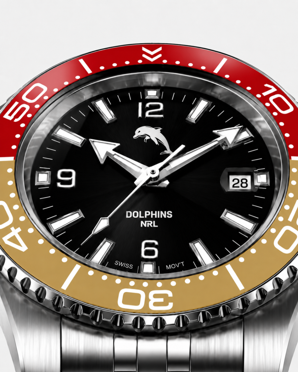 Dolphins ClubMaster Gameday — Official NRL Licensed Watch