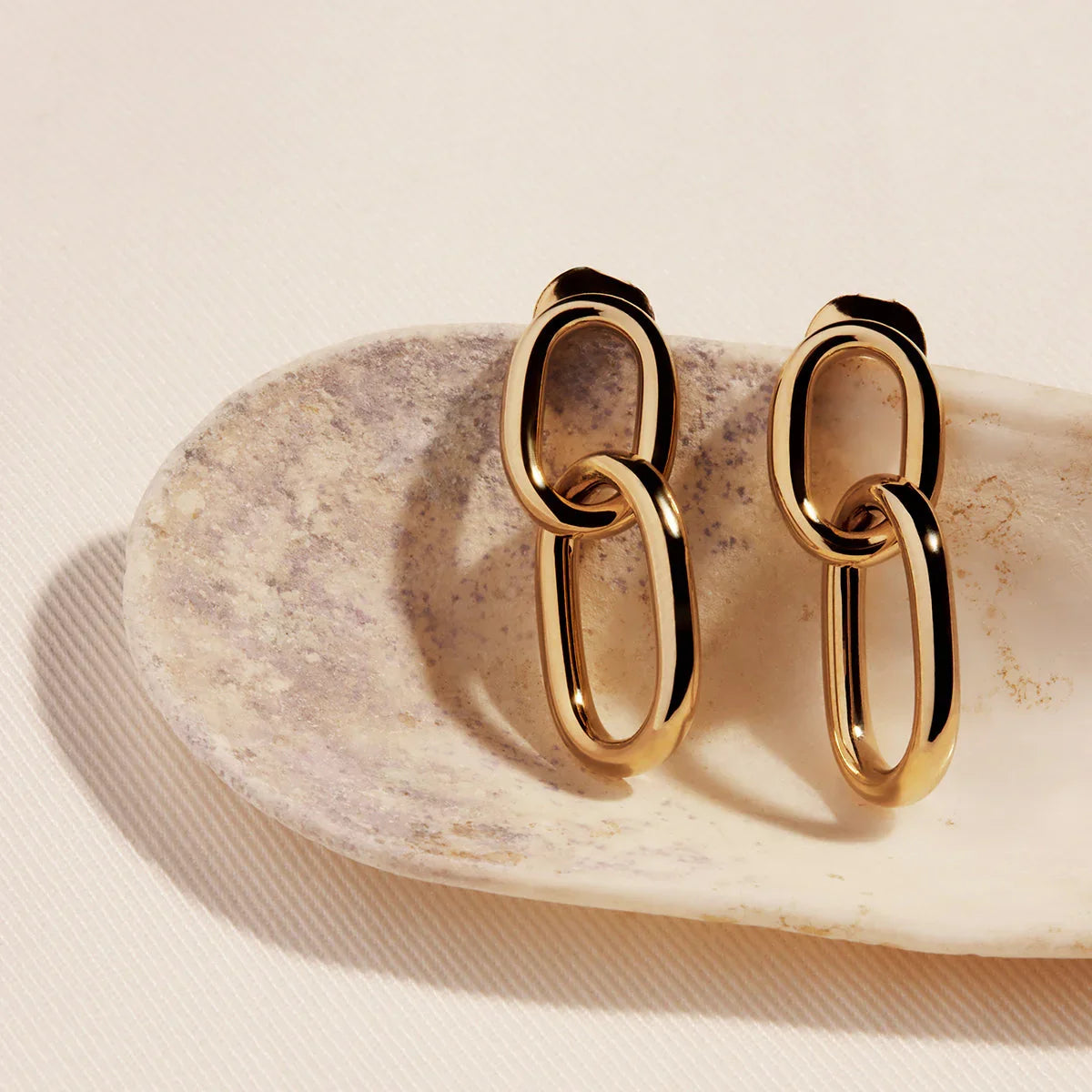 NAJO Mermaid Yellow Gold Earrings