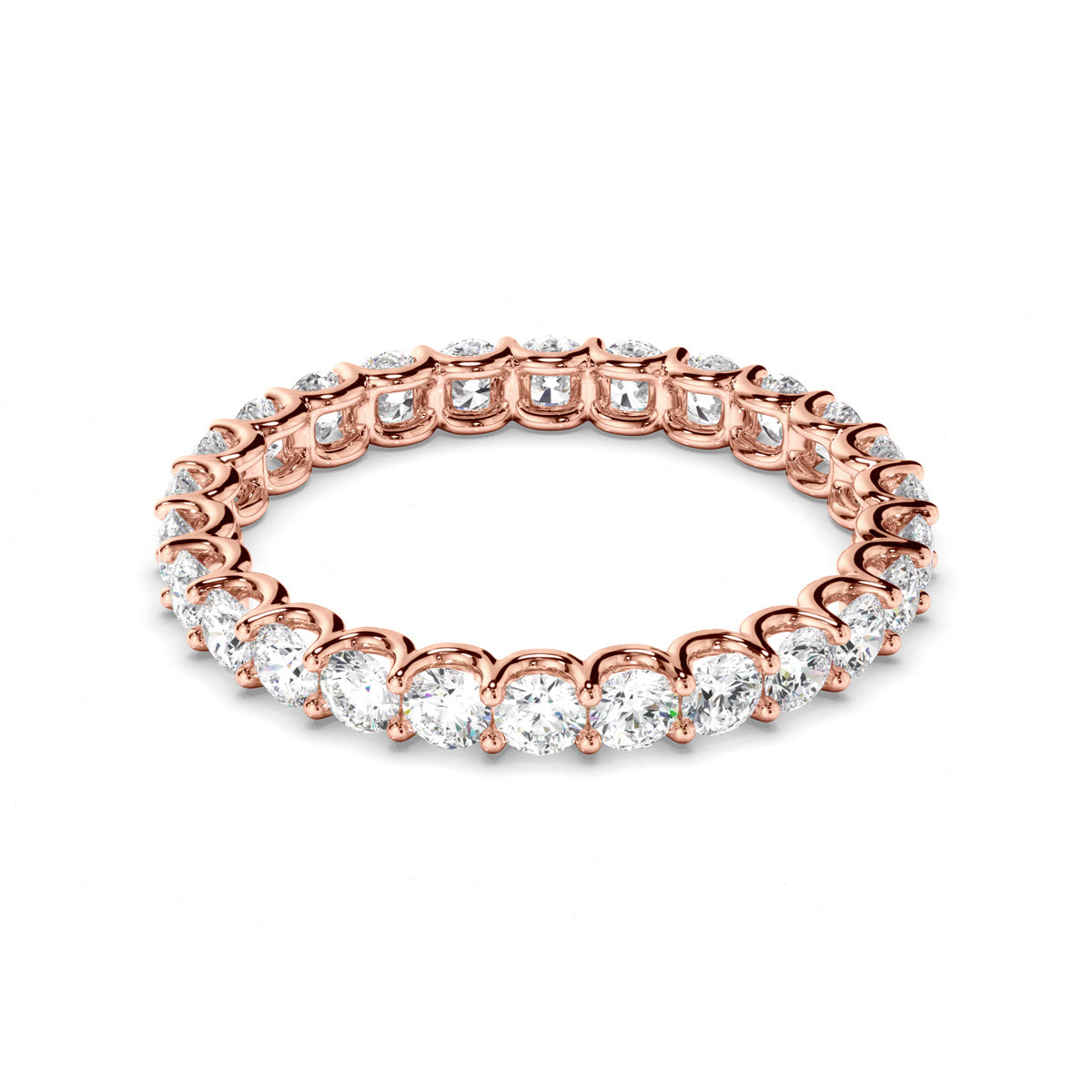 Round Brilliant Cut Diamond Eternity Ring