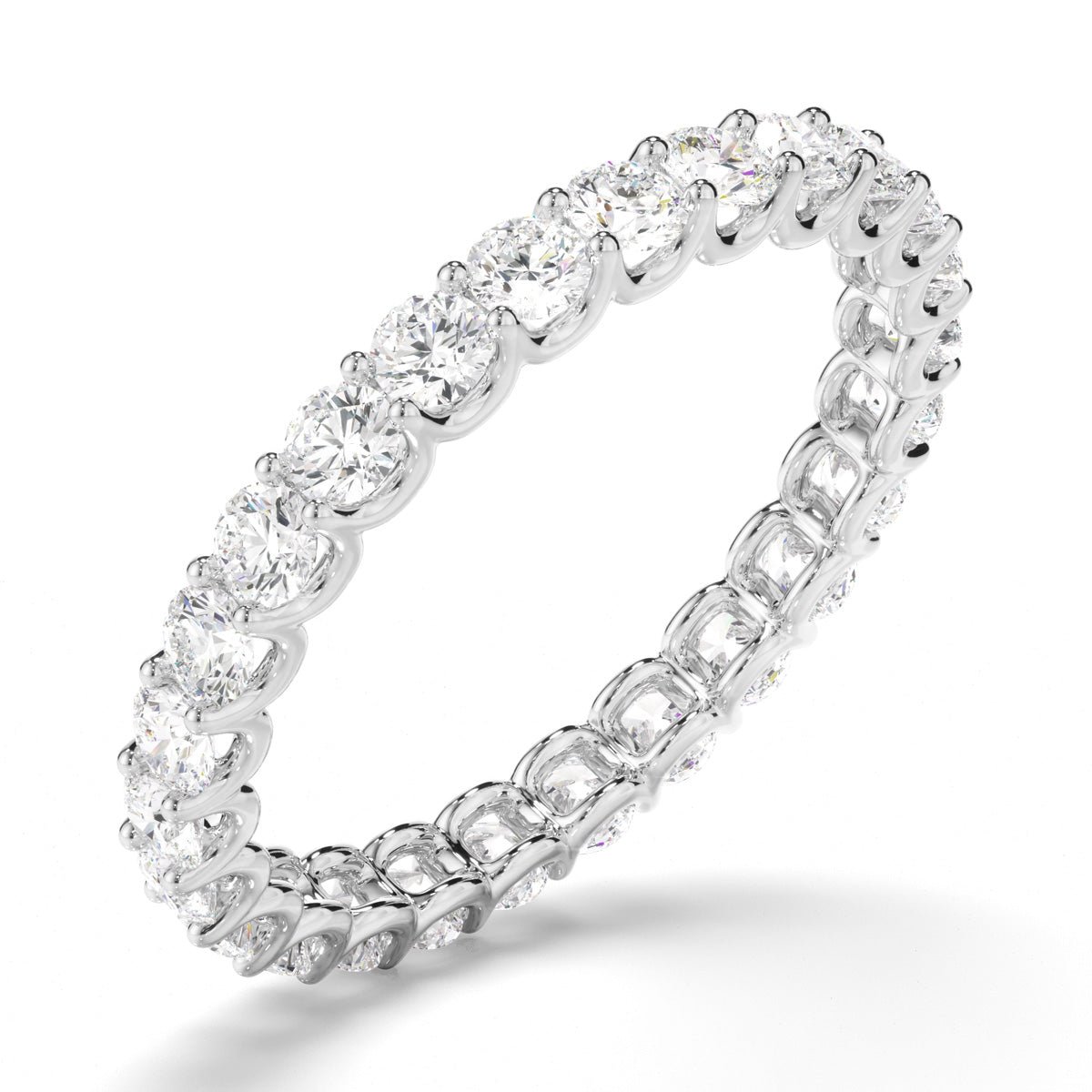 Round Brilliant Cut Diamond Eternity Ring