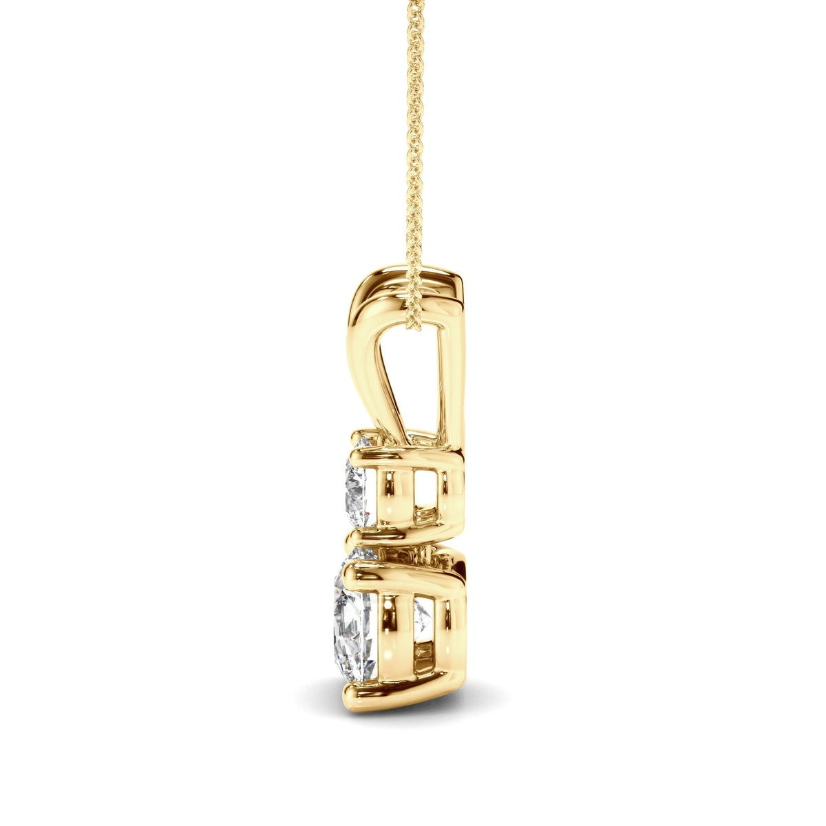 Round Brilliant Cut Diamond Pendant