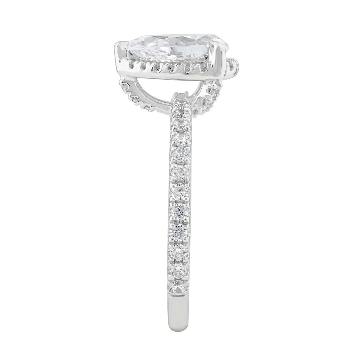 1.40ct Lab Grown Diamond Ring in 18ct White Gold