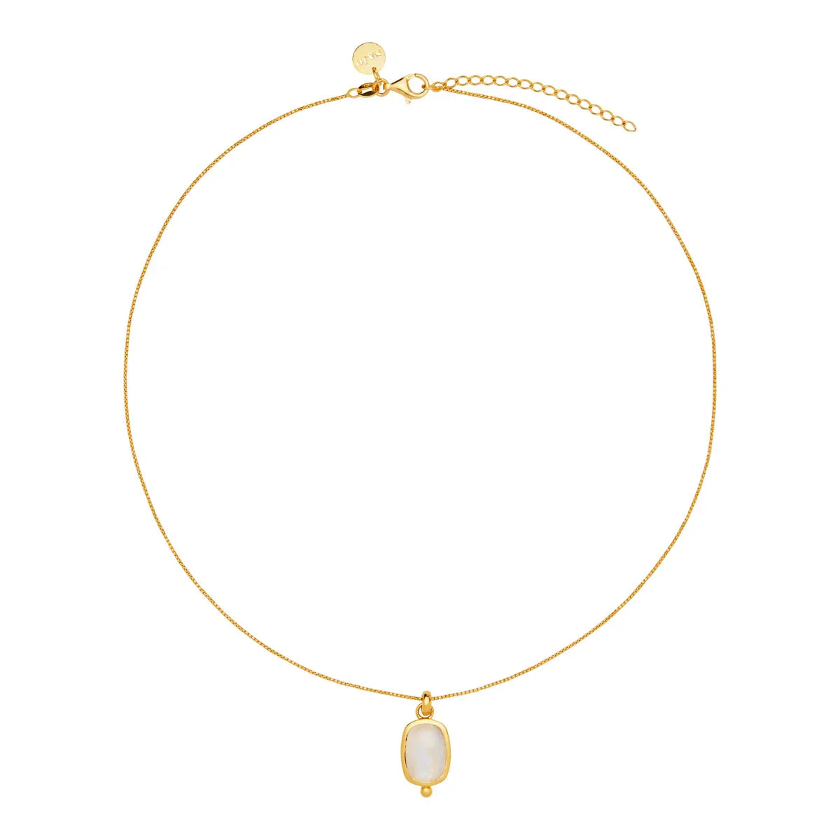 NAJO Fleur Rainbow Moonstone Pendant