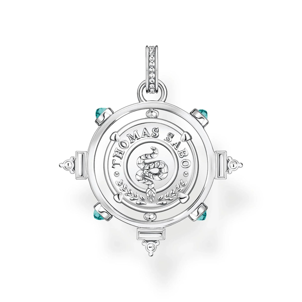 THOMAS SABO Rotating Coin Silver Pendant