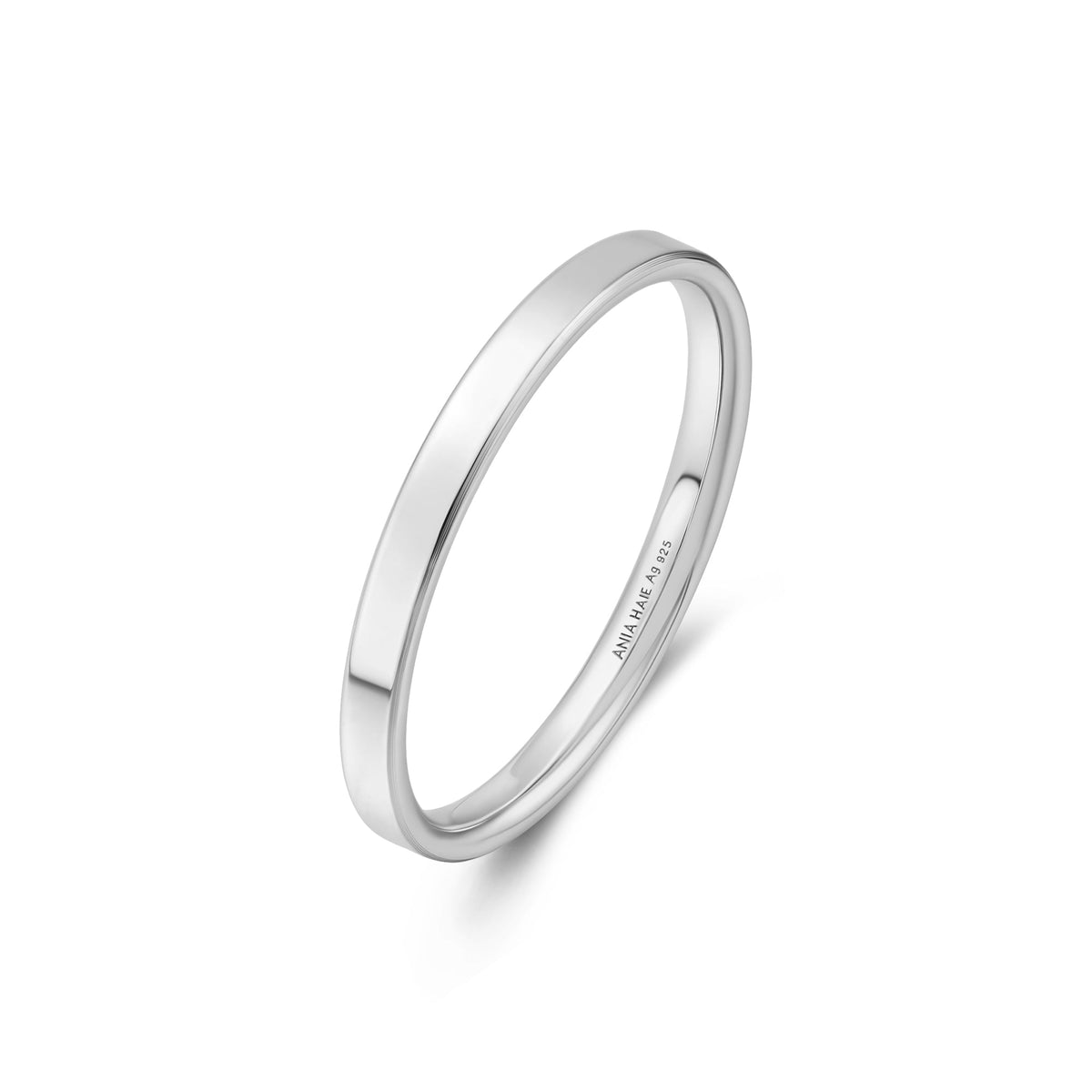 Ania Haie Silver Smooth Band 2mm