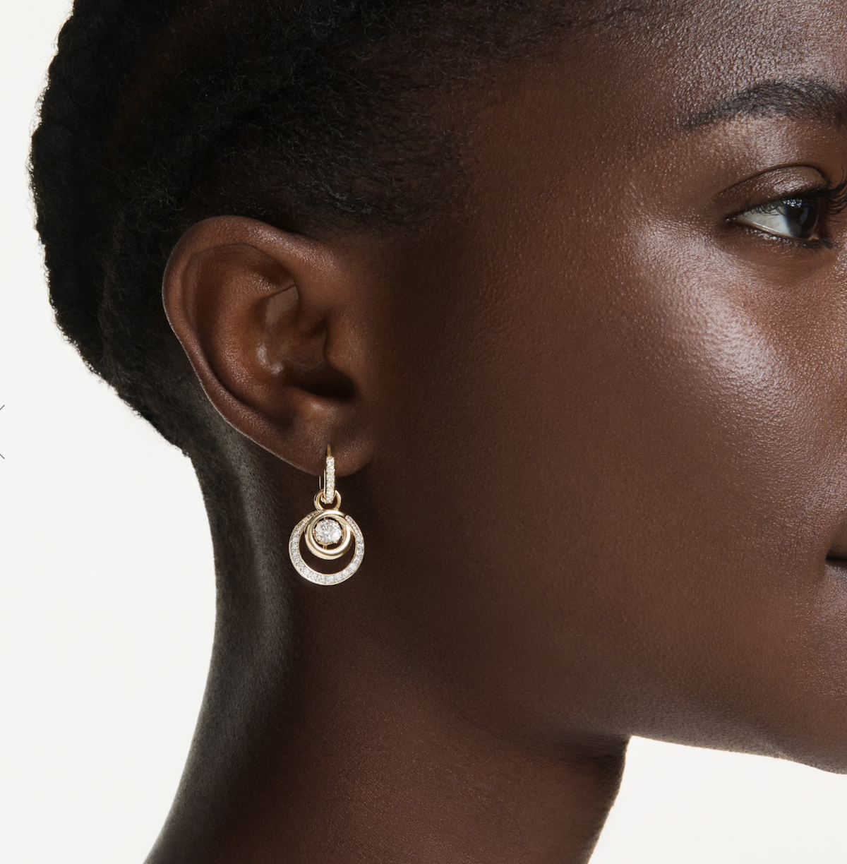 Hyperbola drop earrings