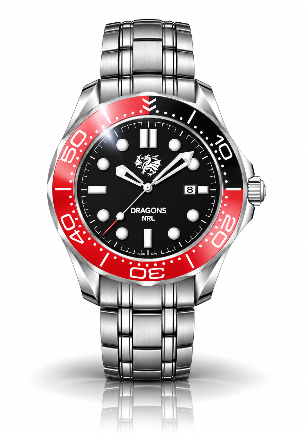 St George Illawarra Dragons MatchTimer Home Series — Official NRL Licensed Watch