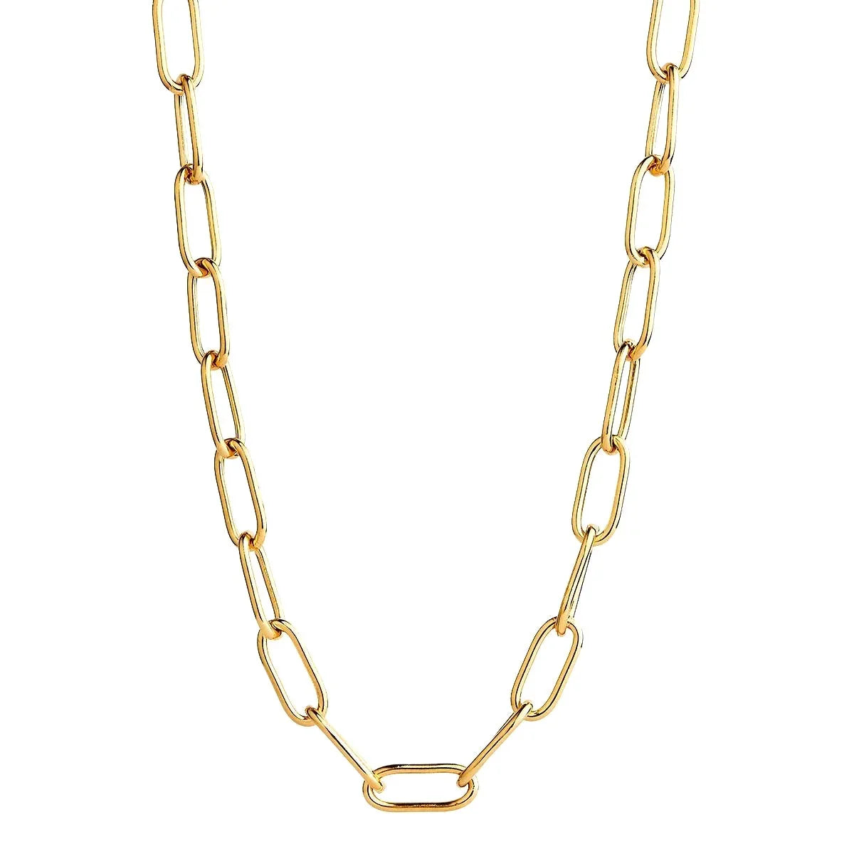 NAJO Vista Large Link Gold Necklace