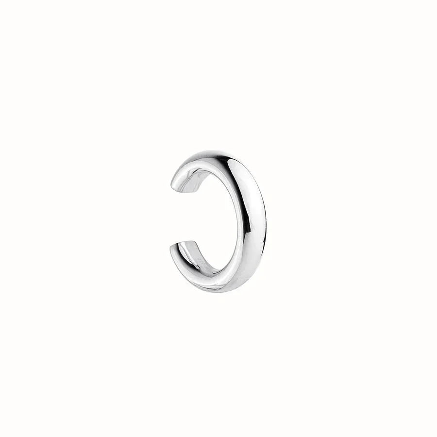 NAJO Flourish Silver Ear Cuff
