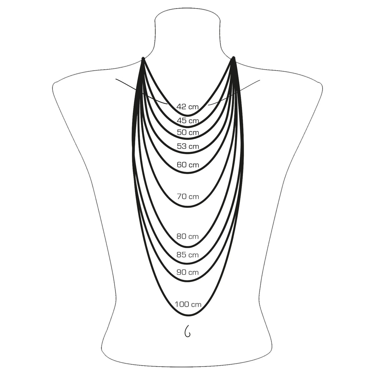 Thomas Sabo Venezia Chain "Blackened"