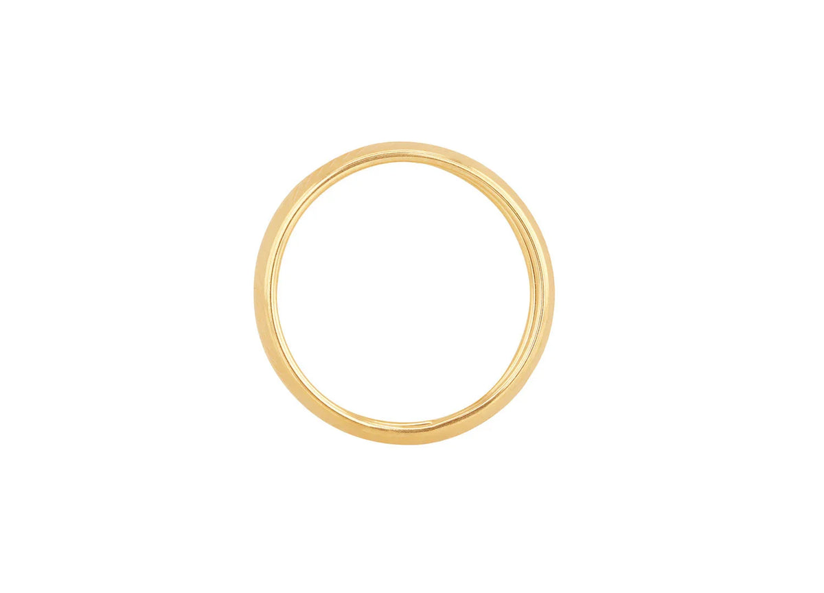 9ct Yellow Gold Diamond-Cut Ring