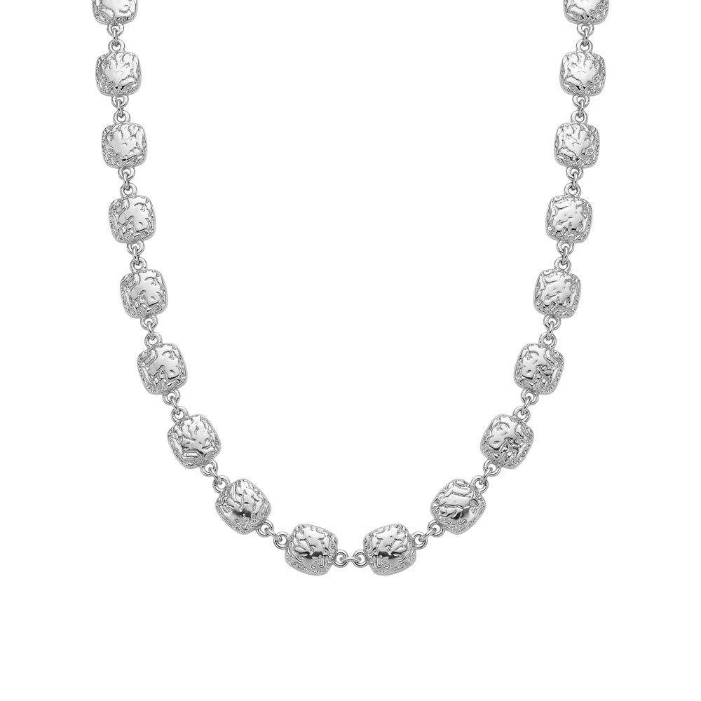 Vintage Look Panel Necklace