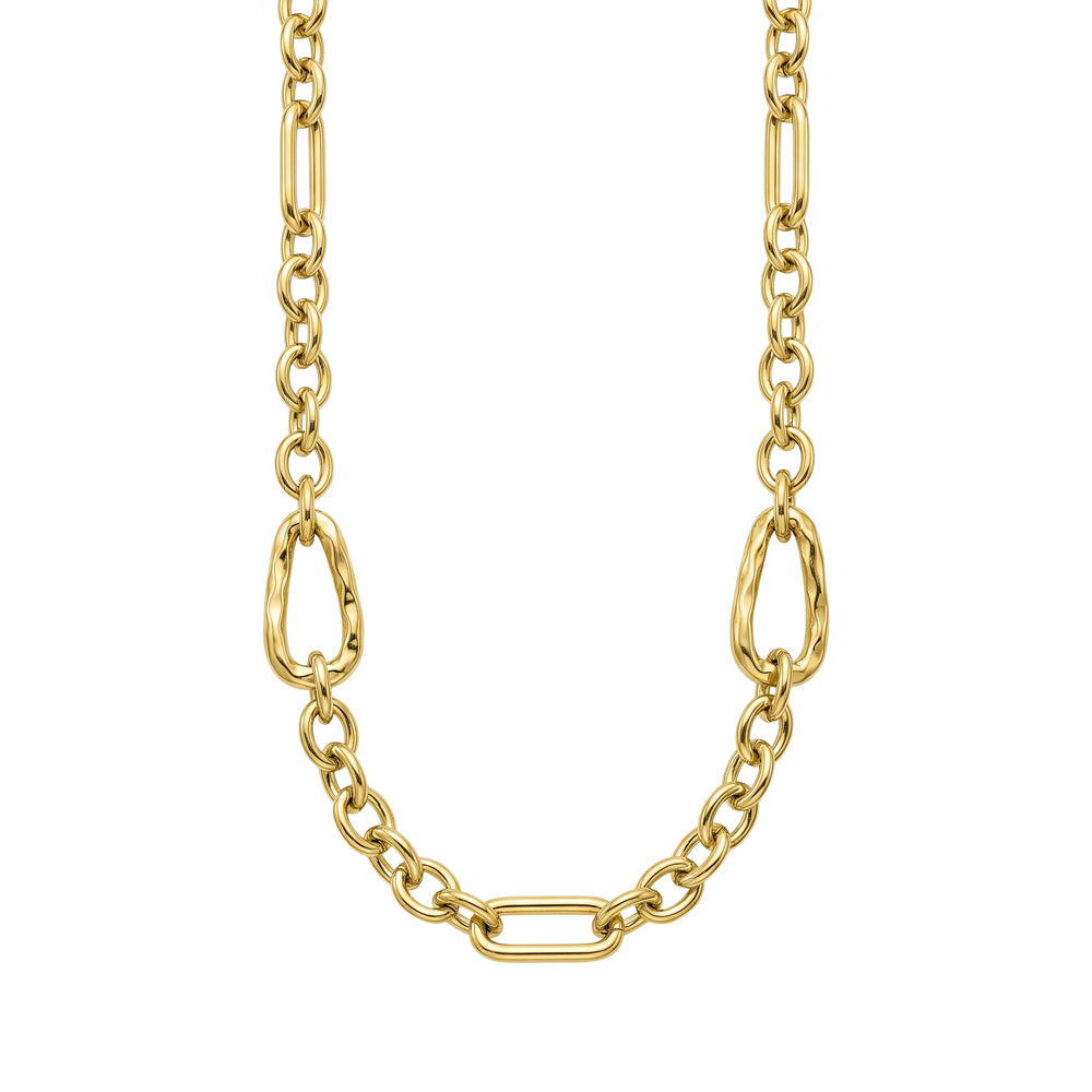 Chunky Multi-size Oval Necklace