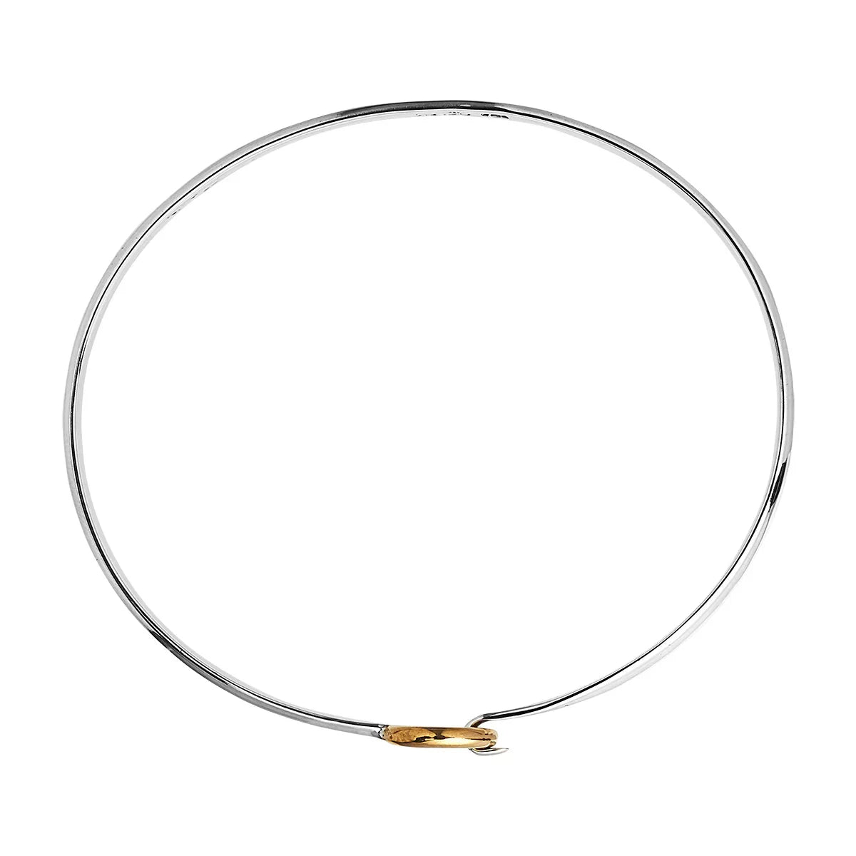 NAJO Oh Honey Yellow Gold and Silver Bangle