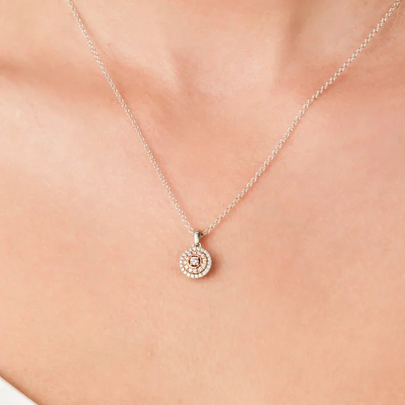 Pink Diamond Ayla Necklace