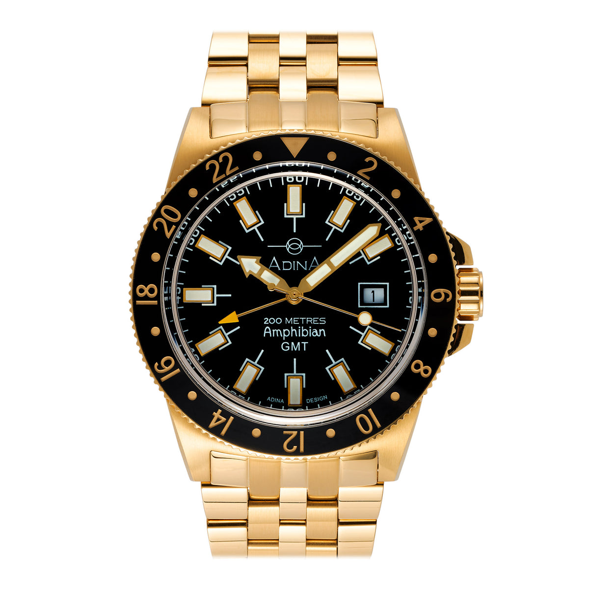 Adina Amphibian Vintage Dive Watch CT119G2XB