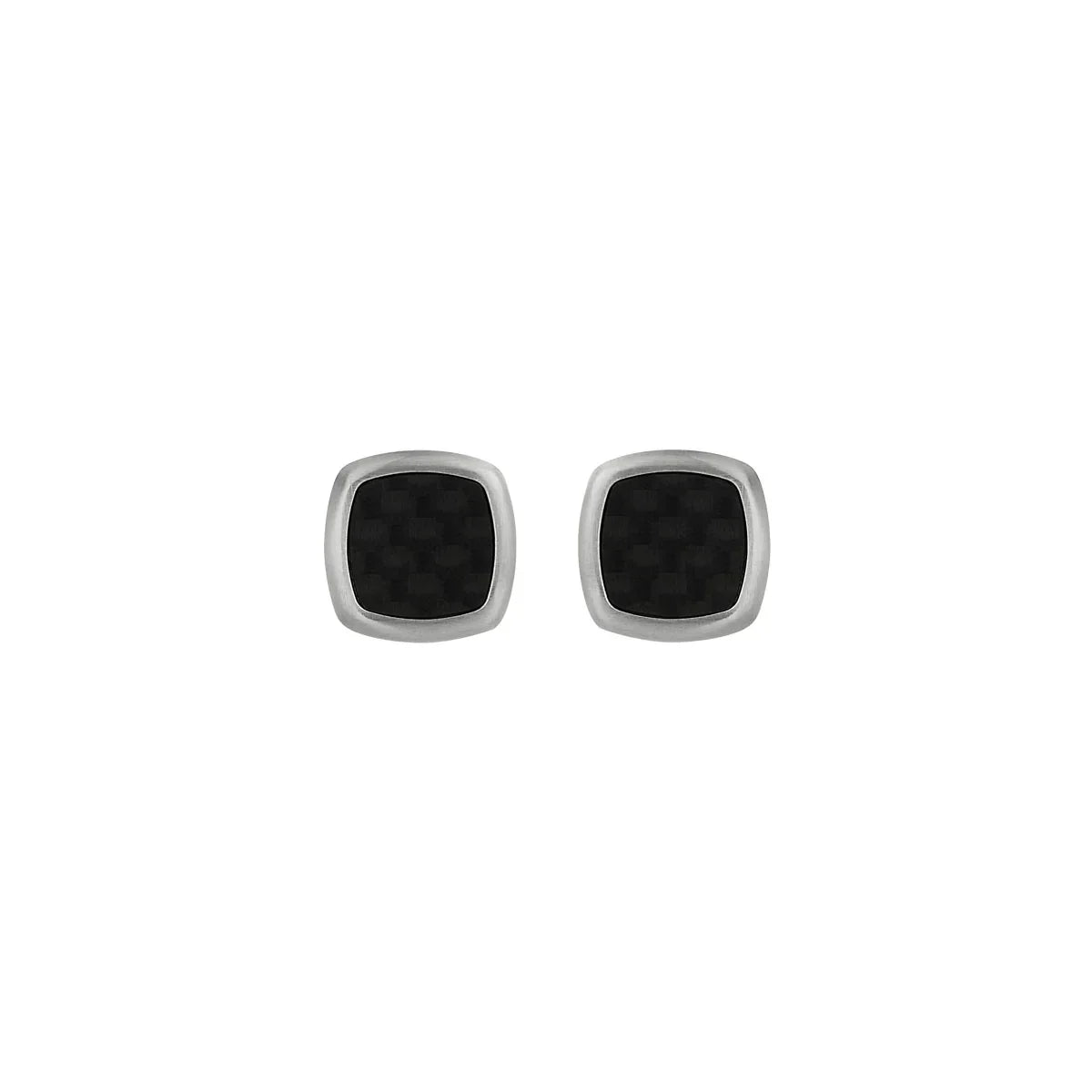NAJO The Aviator Carbon Fibre and Steel Cufflinks