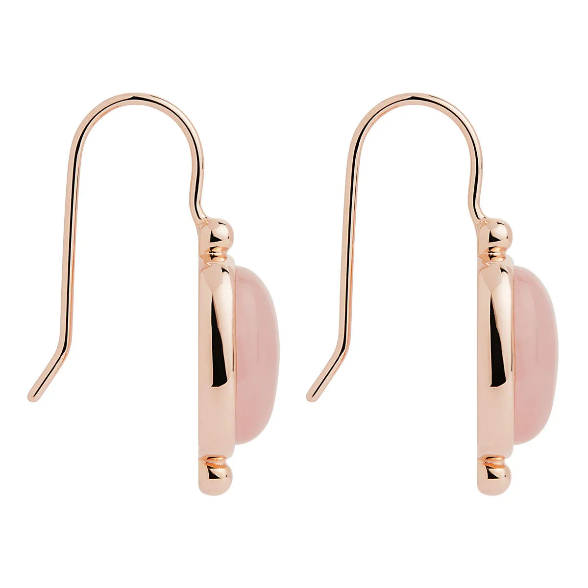 NAJO Fleur Rose Quartz Earrings