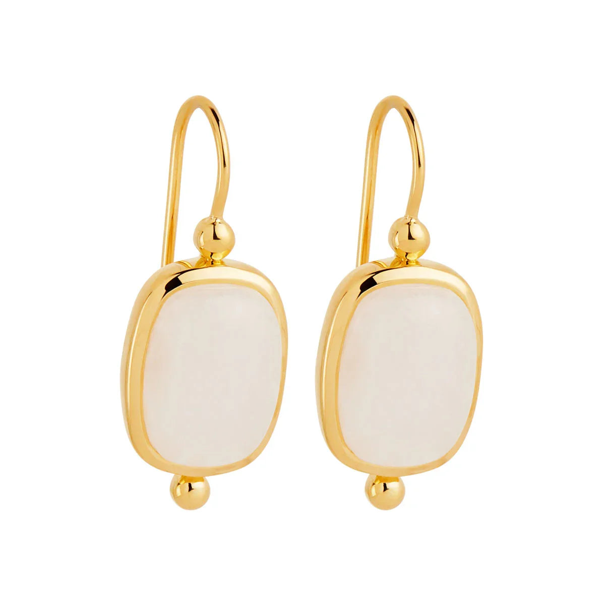 NAJO Fleur Rainbow Moonstone Earrings