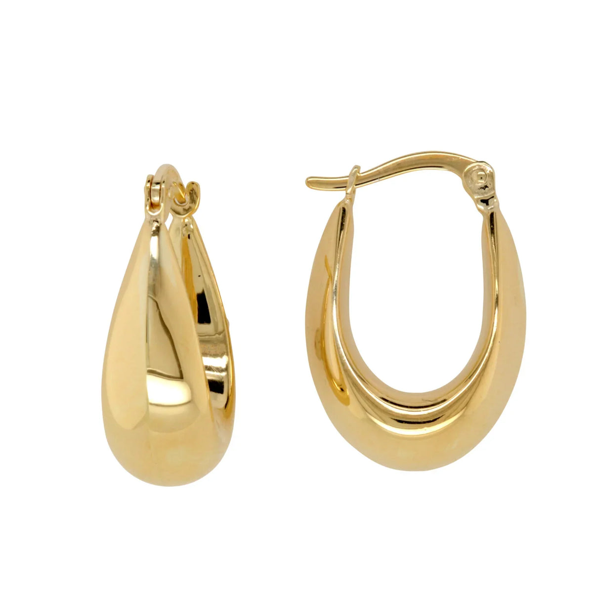 Oval Hoops