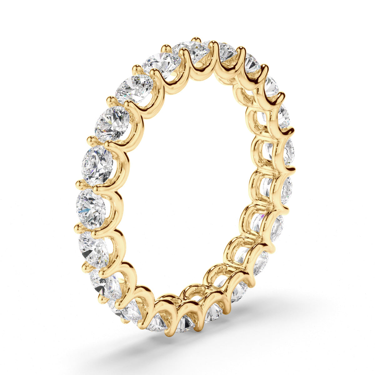 Round Brilliant Cut Diamond Eternity Ring