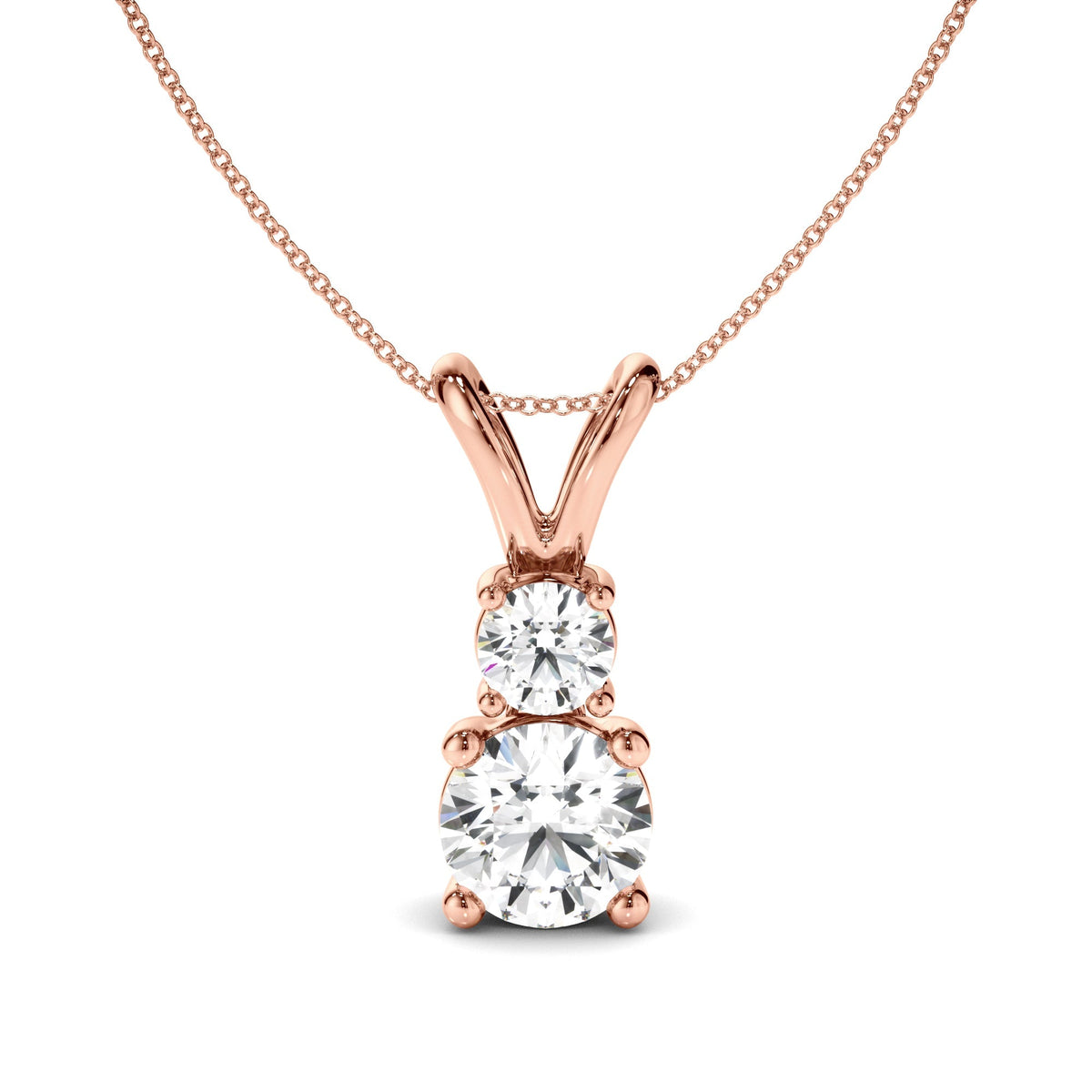 Round Brilliant Cut Diamond Pendant