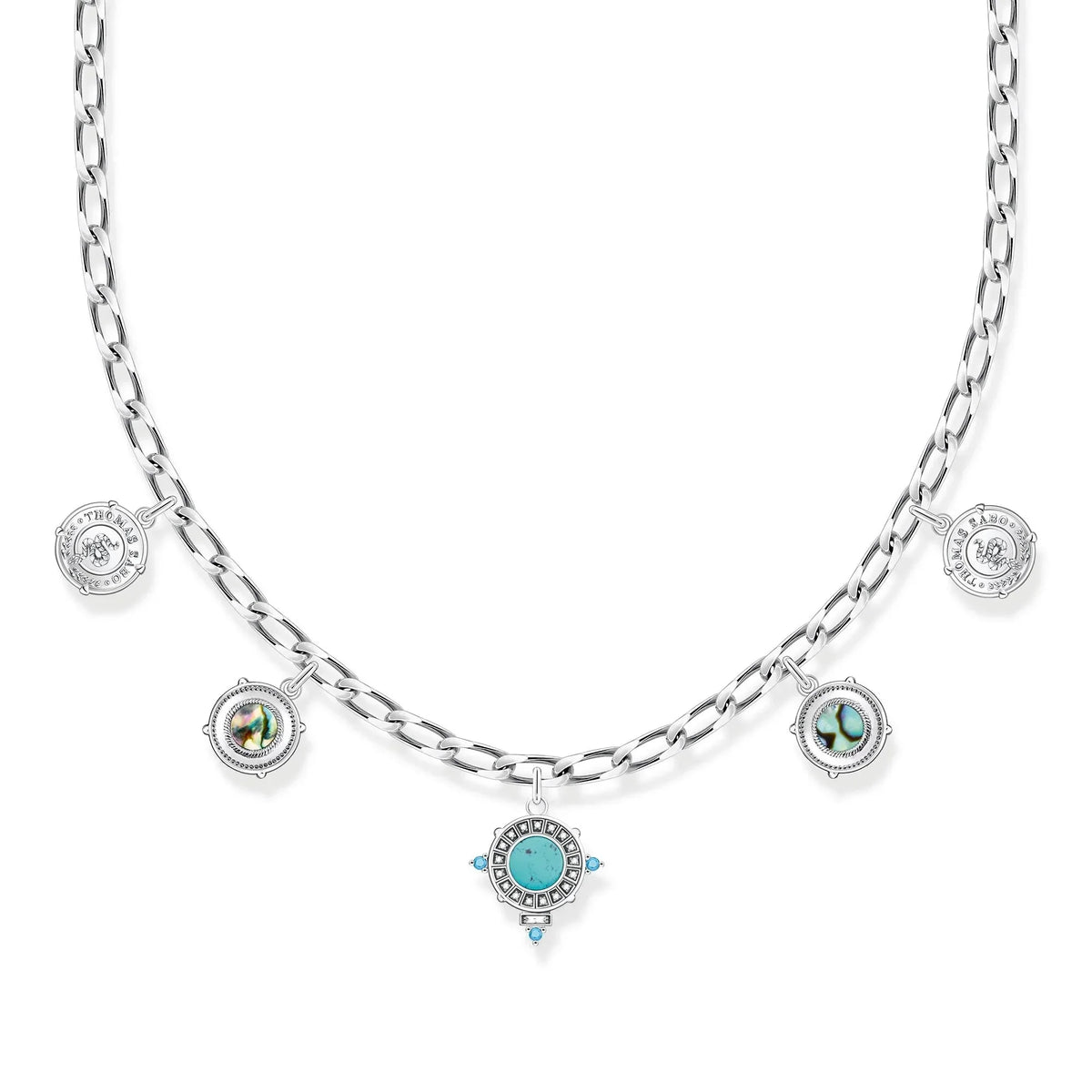 THOMAS SABO Iconic Symbols Silver Necklace