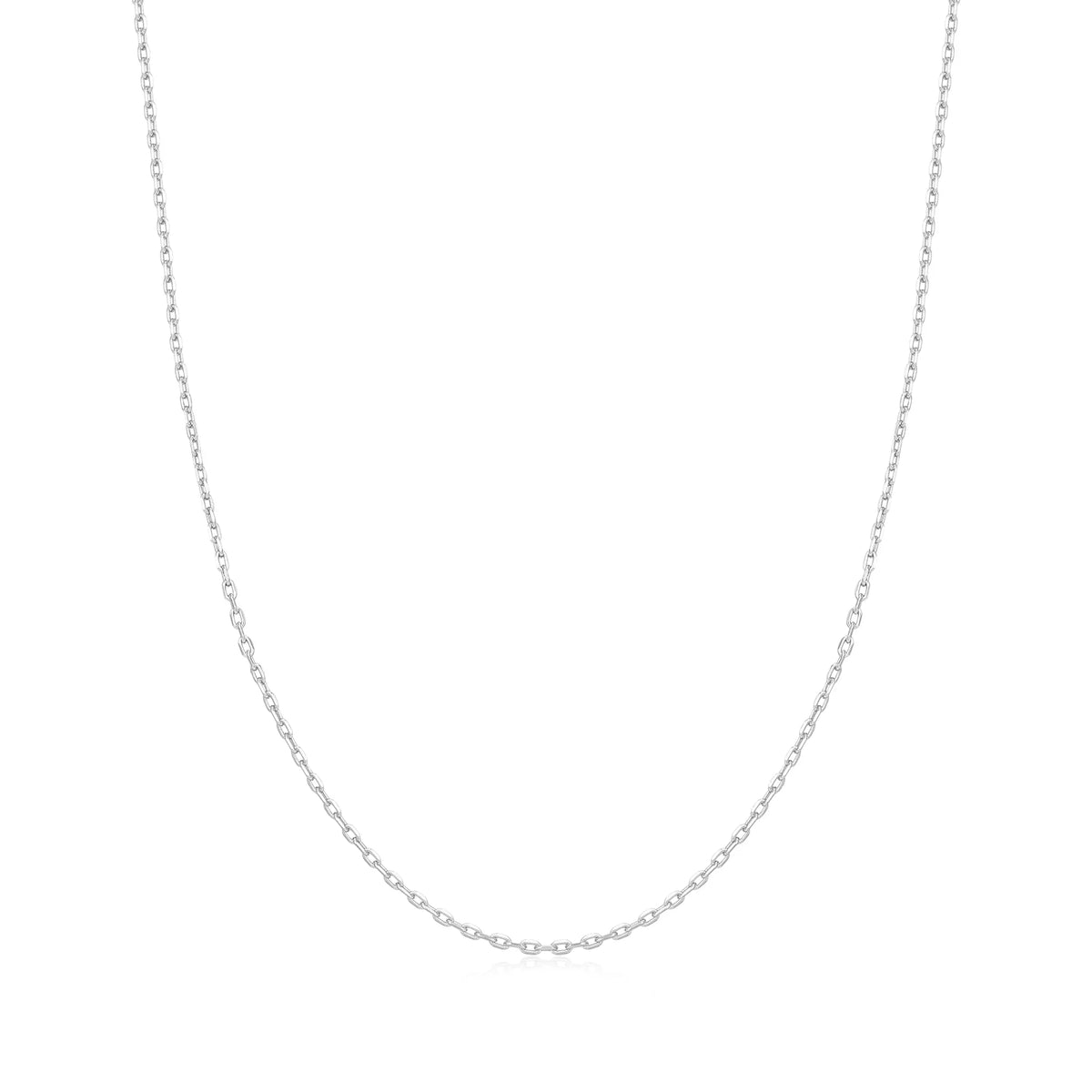 Ania Haie Silver Mini Link Charm Chain Necklace