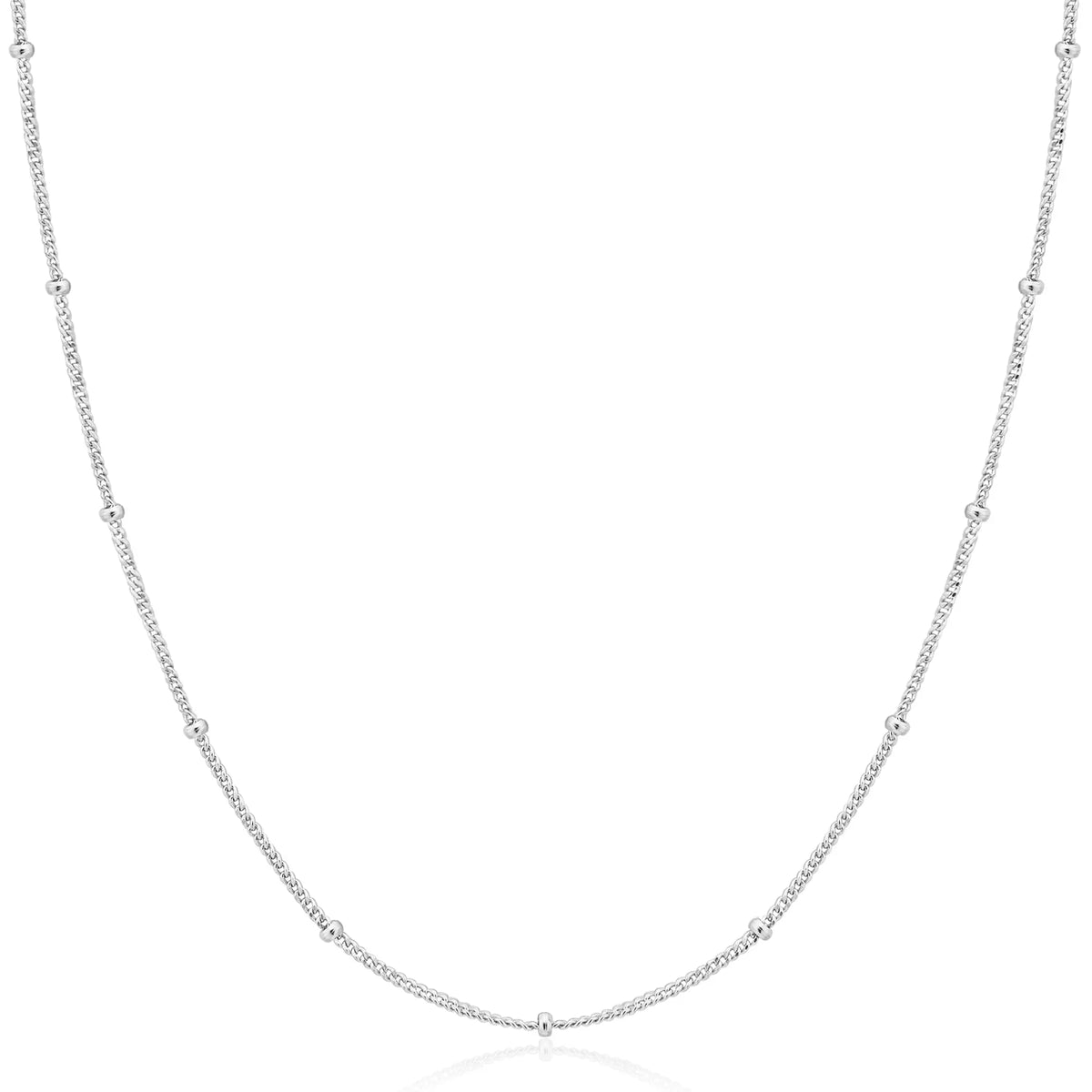 Ania Haie Silver Orb Chain Necklace