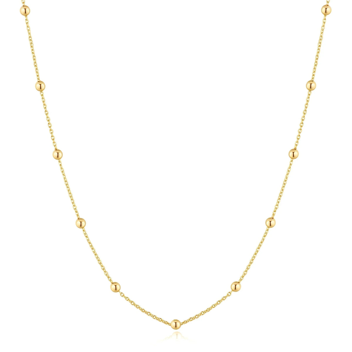 Ania Haie Gold Beaded Chain Necklace