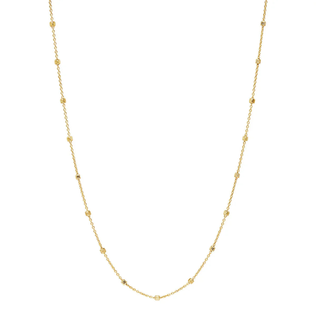 NAJO Birdsong Yellow Gold Chain Necklace (45cm+ext)