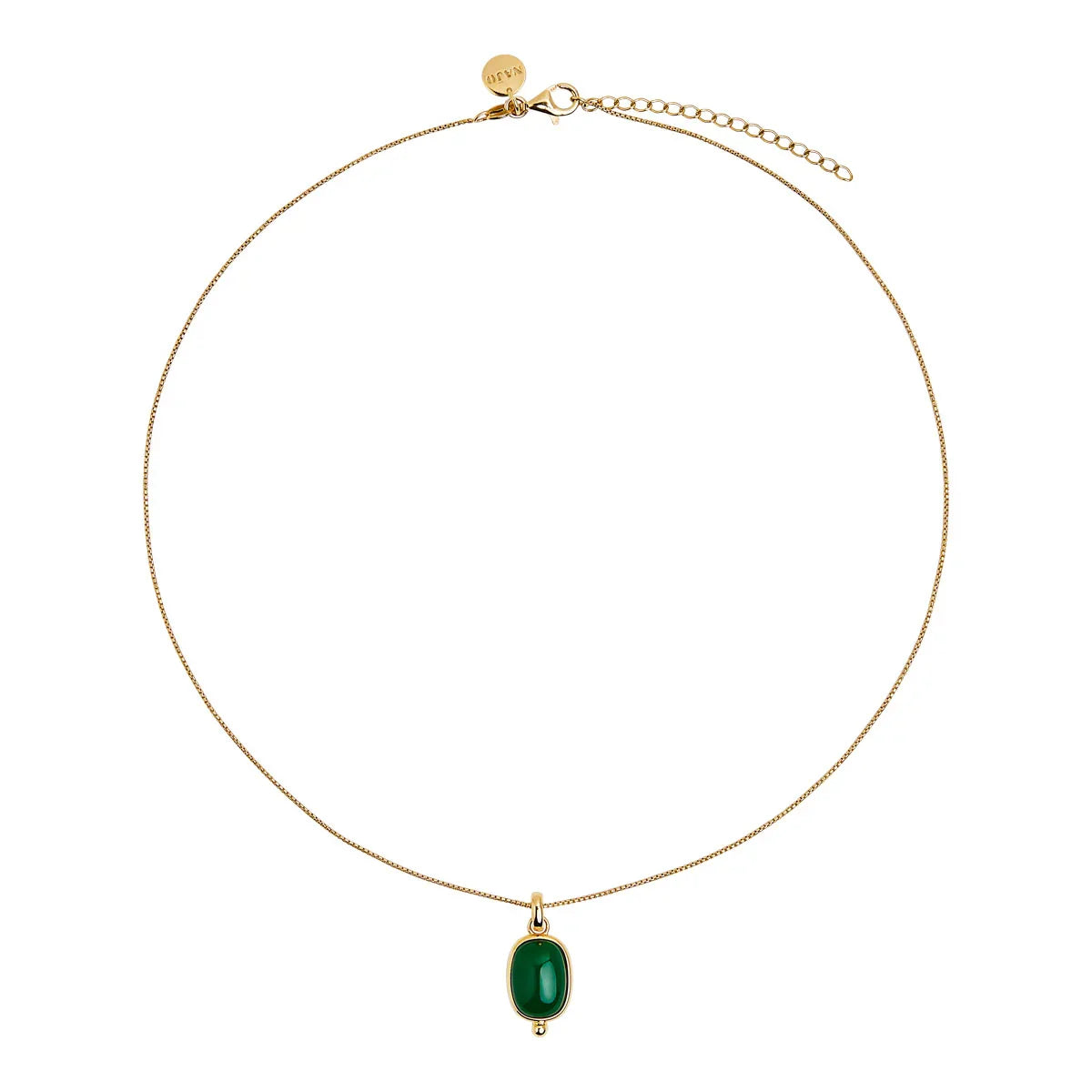 NAJO Fleur Green Onyx Pendant