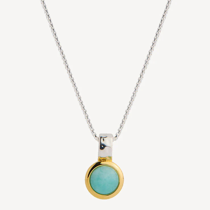 Solace 2-Tone Amazonite Necklace