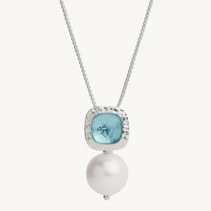 Blue Lagoon Pearl Necklace