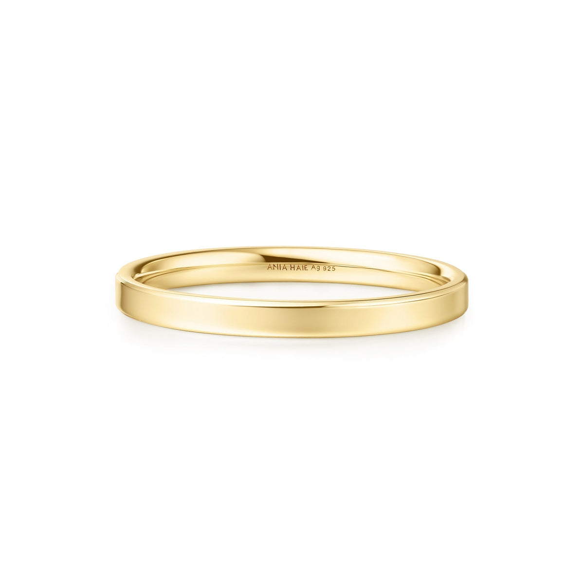Ania Haie Gold Smooth Band 2mm