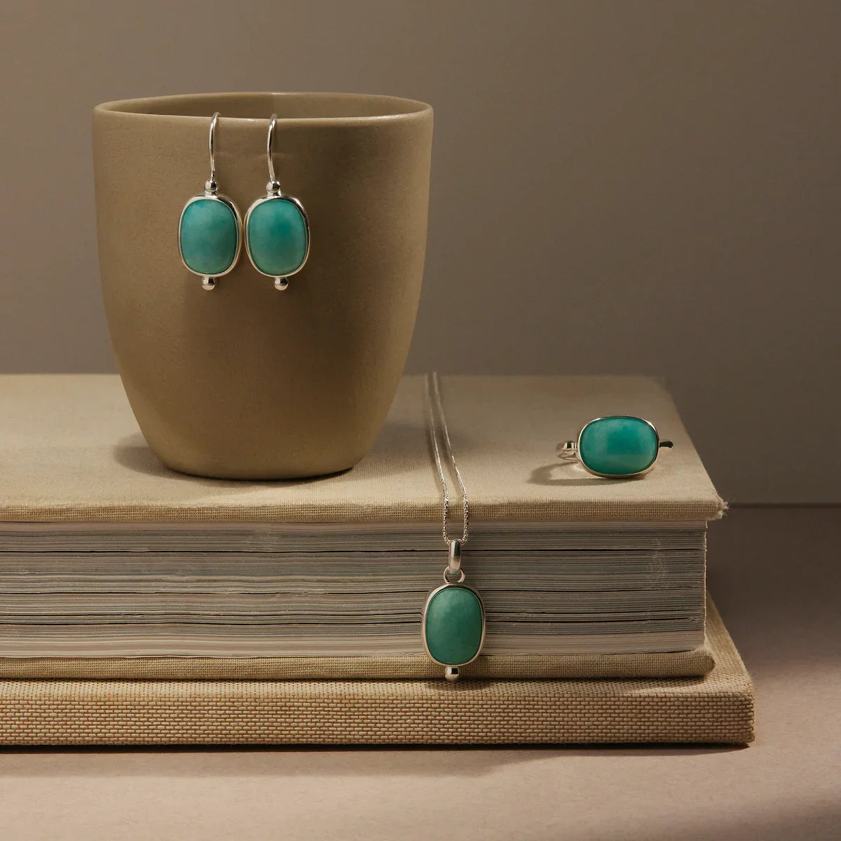 NAJO Fleur Amazonite Ring