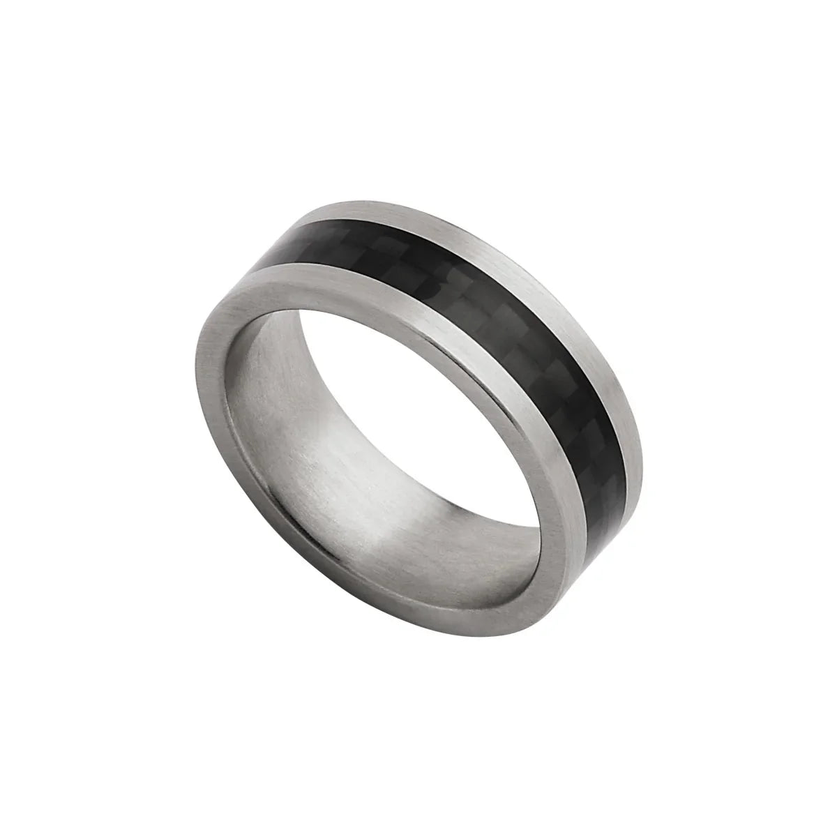 NAJO The Aviator Carbon Fibre and Steel Ring