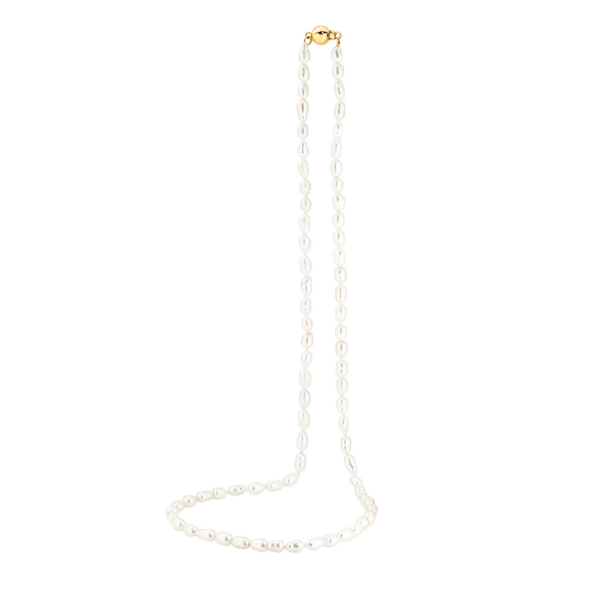 9ct Yellow Gold Ebony Necklace