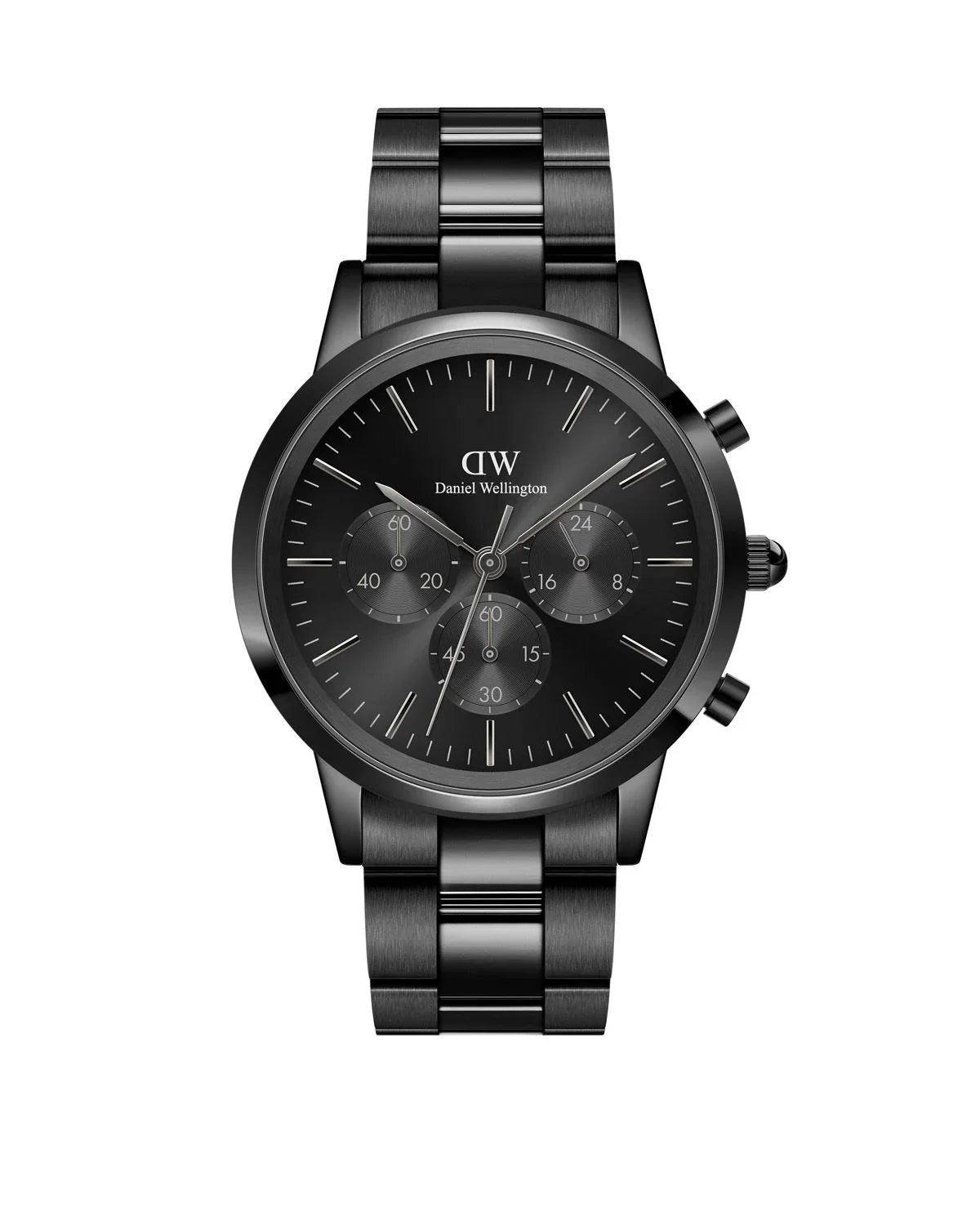 ICONIC CHRONO LINK ANTHRA BLACK SUNRAY